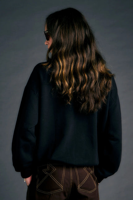 Karen Walker Weather Shop Sweatshirt - Black