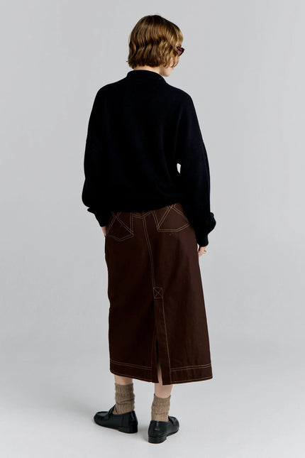 Karen Walker K Flag Polo - Black