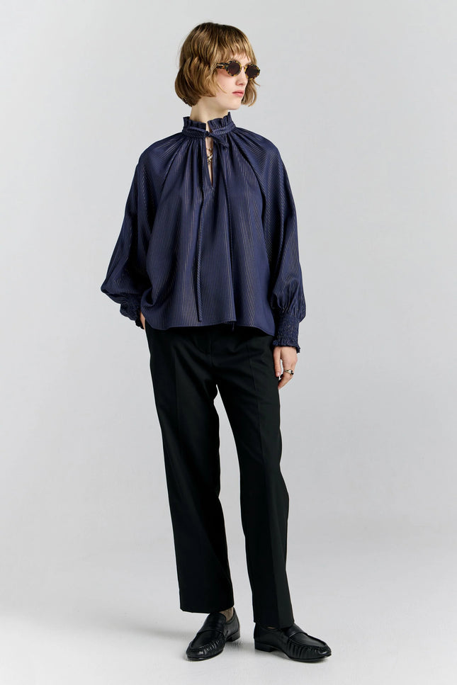 hydra blue dressing Karen Walker Perfect Day Beach Hoodie // Blue main image 0