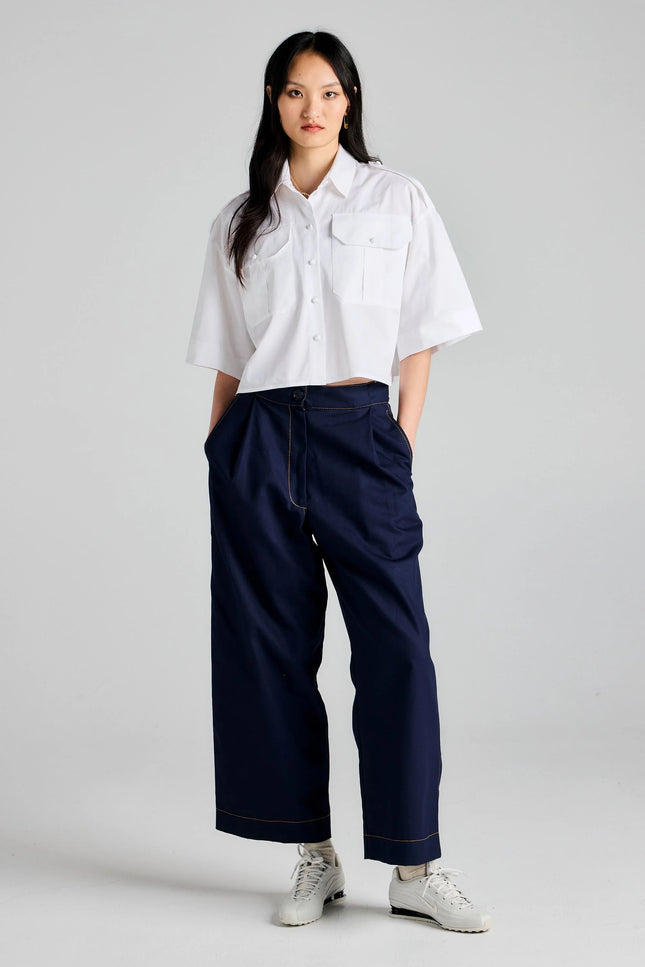 Karen Walker Avante Pants - Navy