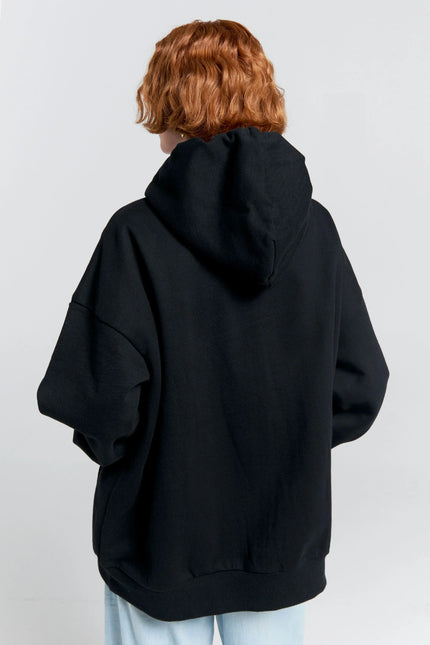 Karen Walker Oversized Hoodie - Black