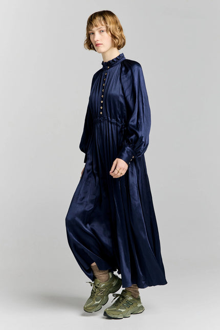 Karen Walker Deluge Dress - Royal Navy