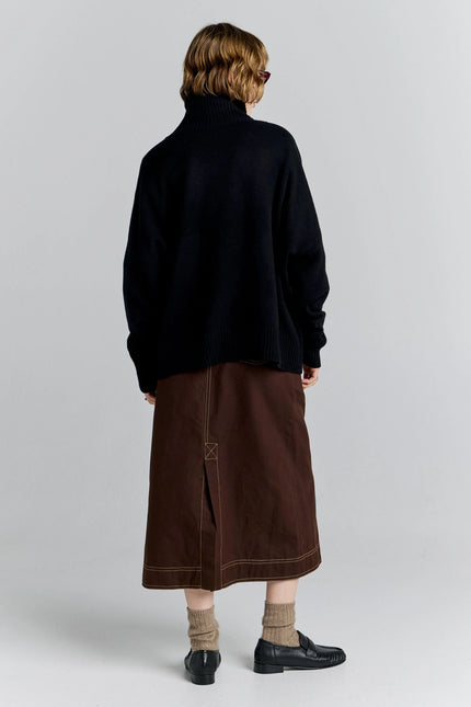 Karen Walker K Flag Sweater - Black