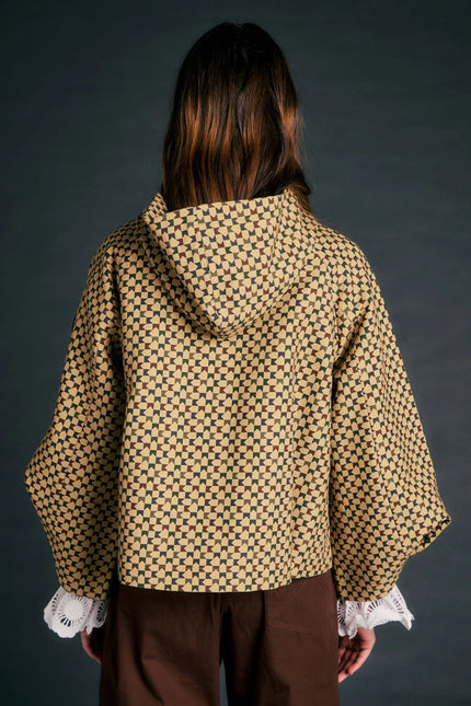 Karen Walker Overtime Jacket - Tan/Multi