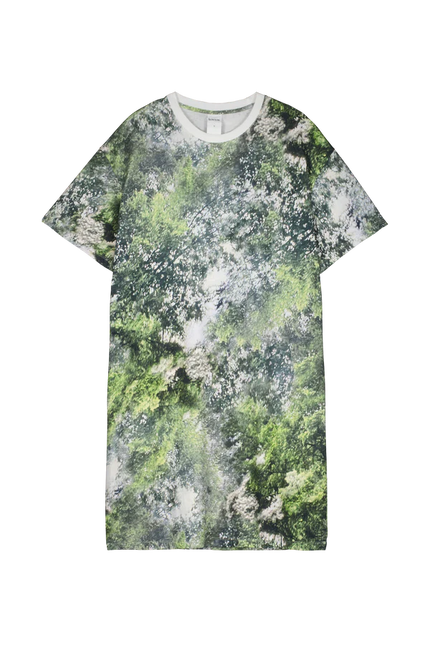 Kowtow Foliage Dress - Greens
