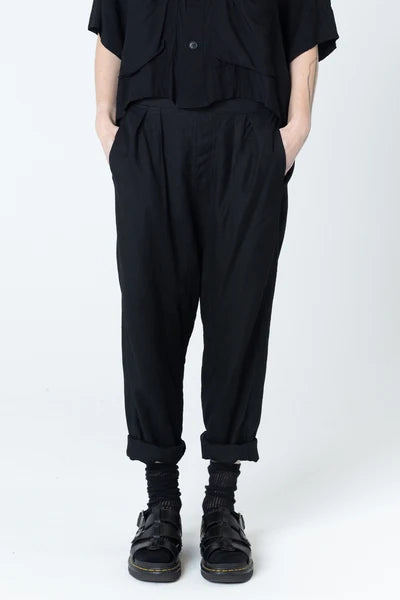Company of Strangers Glaze Trackie ~ Black