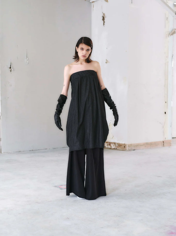 Otsu Utatane Sweat Shirting - Black