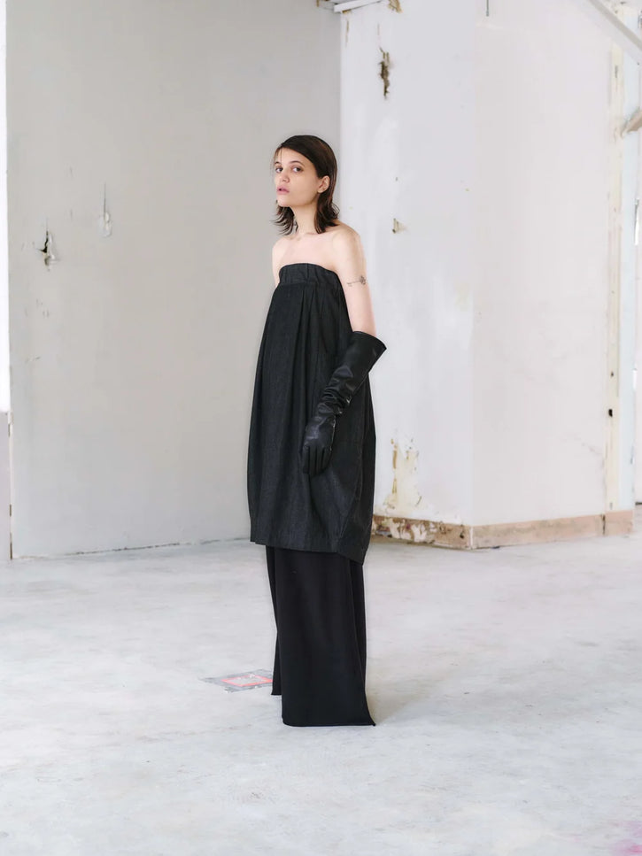 Otsu Utatane Sweat Shirting - Black