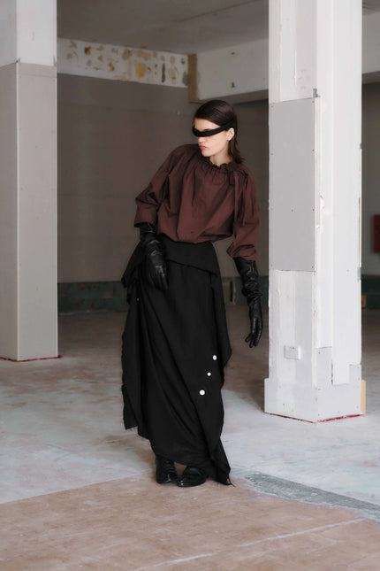 Otsu Ihojin Short Sleeve Cotton - Co Black