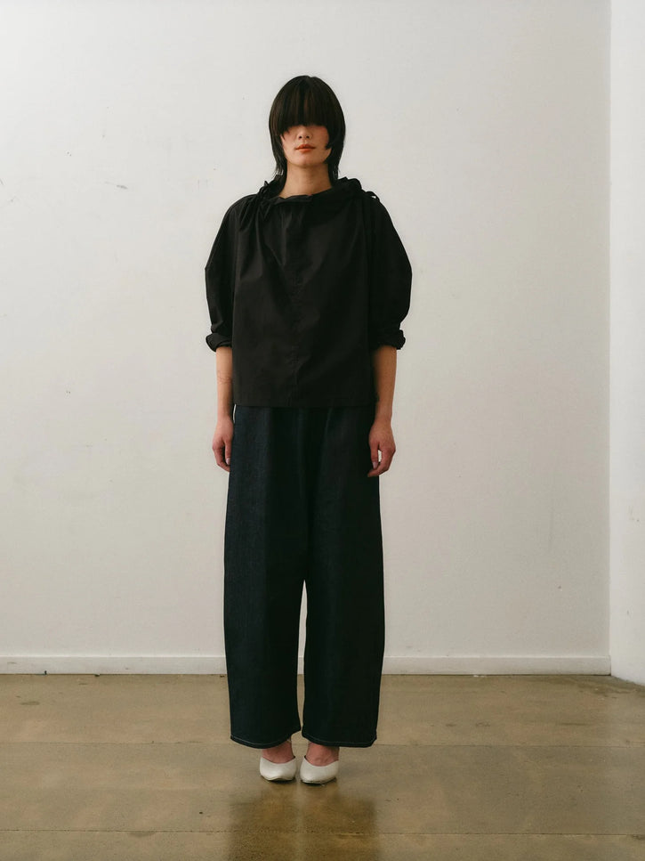 Otsu Ihojin Short Sleeve Cotton - Co Black