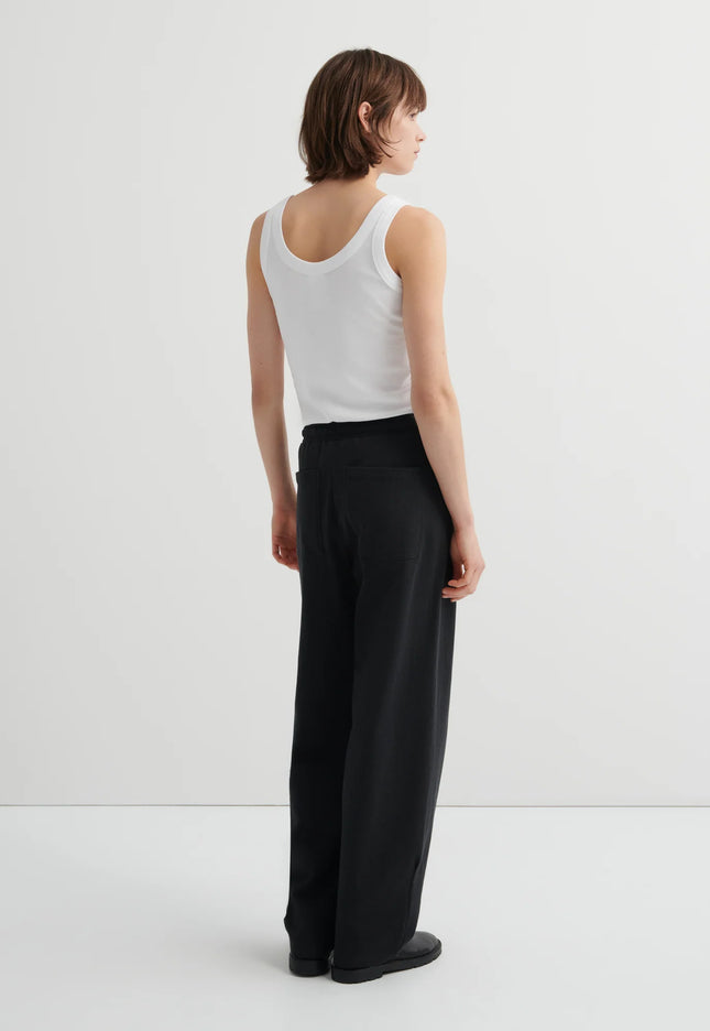 Kowtow Intent Trackpant - Charcoal Marle