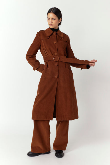 Sylvester Kubrick Coat - Whiskey