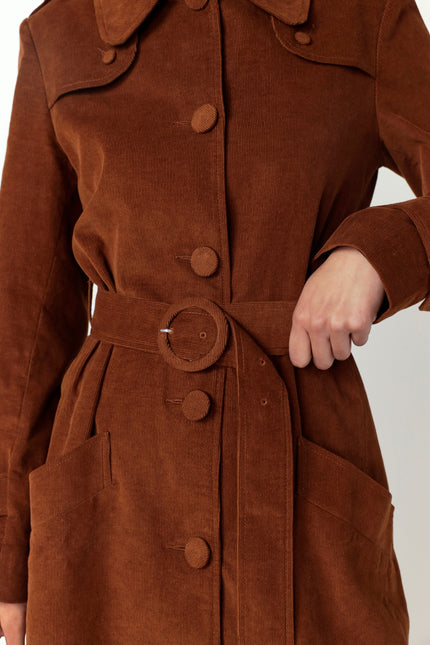 Sylvester Kubrick Coat - Whiskey