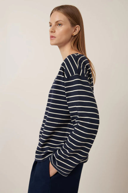 Kowtow Leo Top - Sailor Stripe