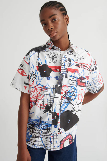 Kowtow Mani Shirt - Anniversary Print