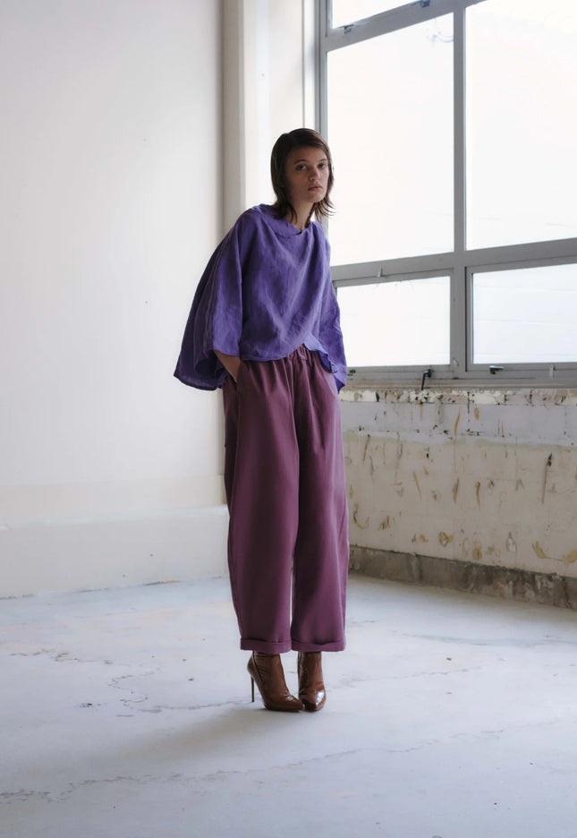 Otsu Agate Pant - Mulberry