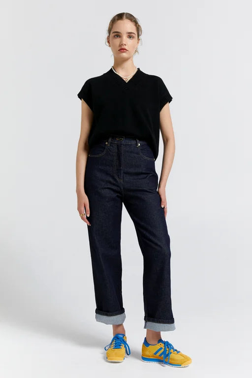 Karen Walker Outland Denim Mod Jeans - Indigo