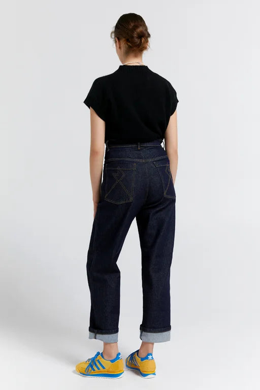 Karen Walker Outland Denim Mod Jeans - Indigo