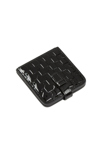 Karen Walker Monogram Compact Mirror - Black