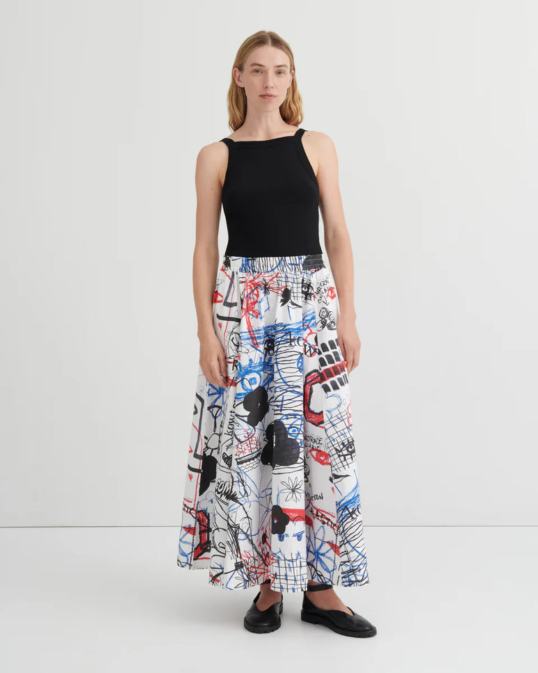 Kowtow Moya Skirt - Anniversary Print