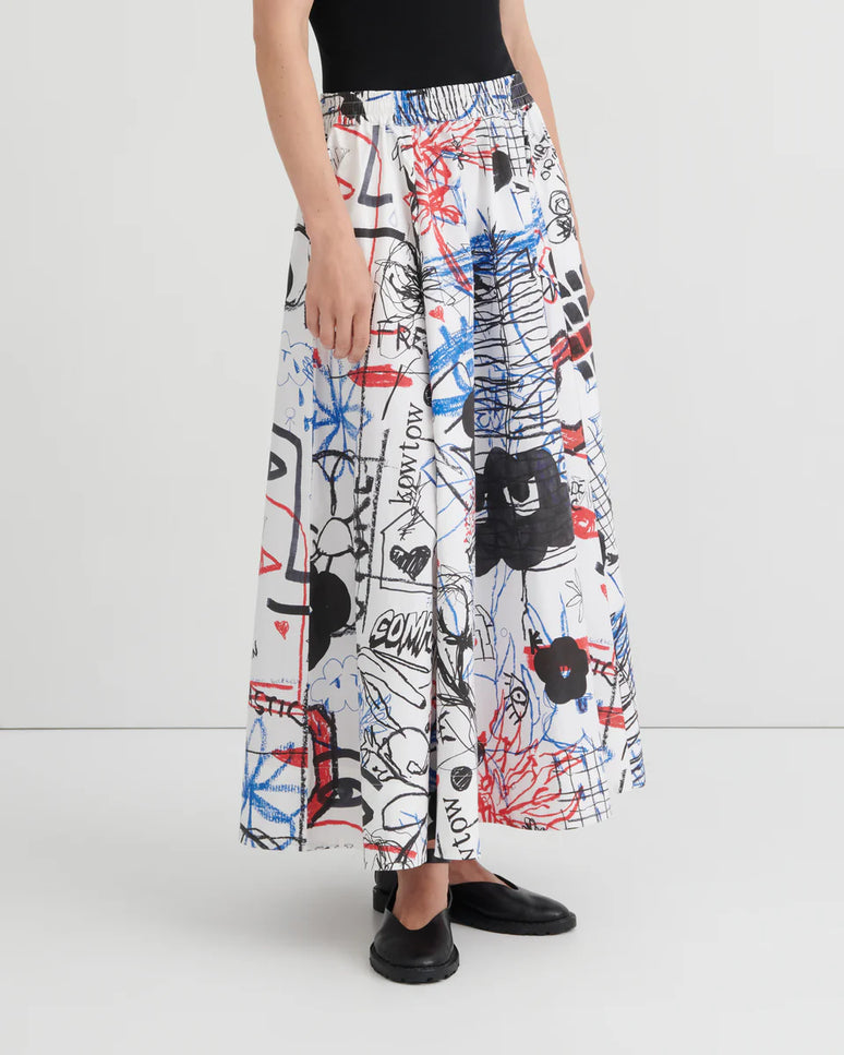 Kowtow Moya Skirt - Anniversary Print