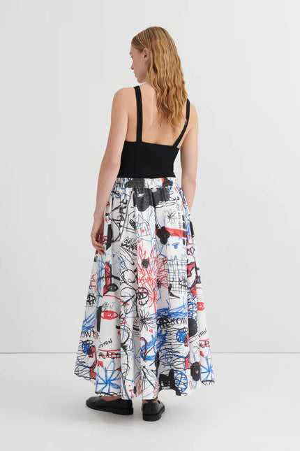 Kowtow Moya Skirt - Anniversary Print