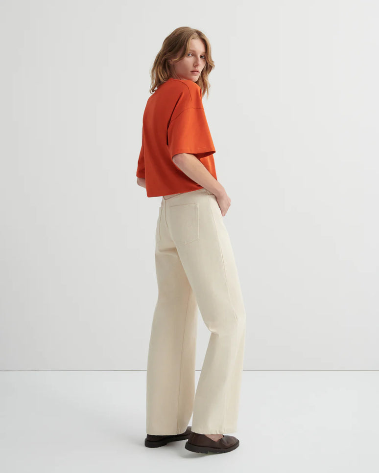 Kowtow Oversized Boxy Tee - Nasturtium