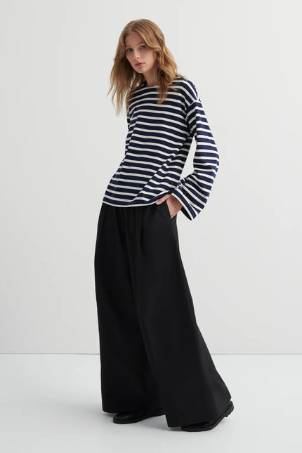 Kowtow Pierre Tee - Uniform Stripe