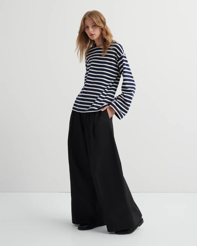Kowtow Pierre Tee - Uniform Stripe