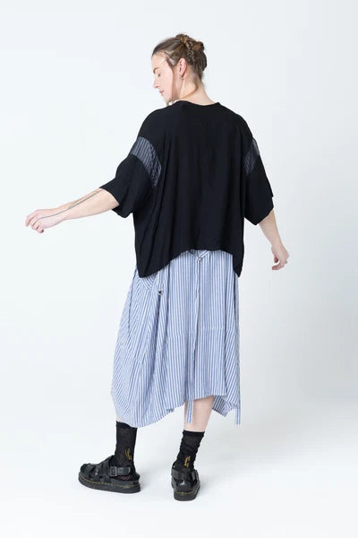 Company of Strangers Pose Jacket - Black Seersucker
