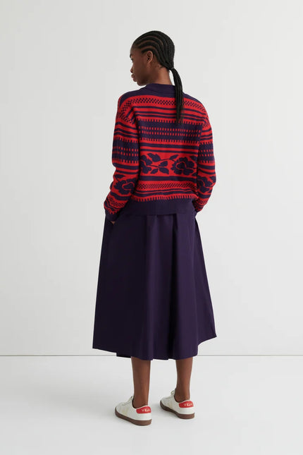 Kowtow Prospect Pullover - Dahlia