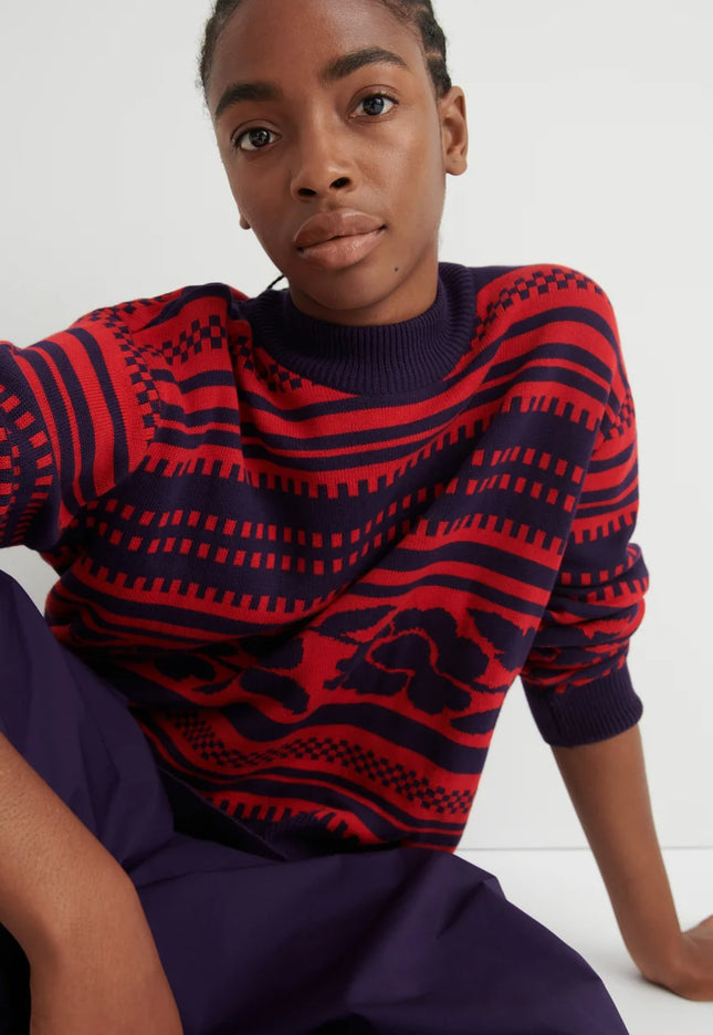 Kowtow Prospect Pullover - Dahlia