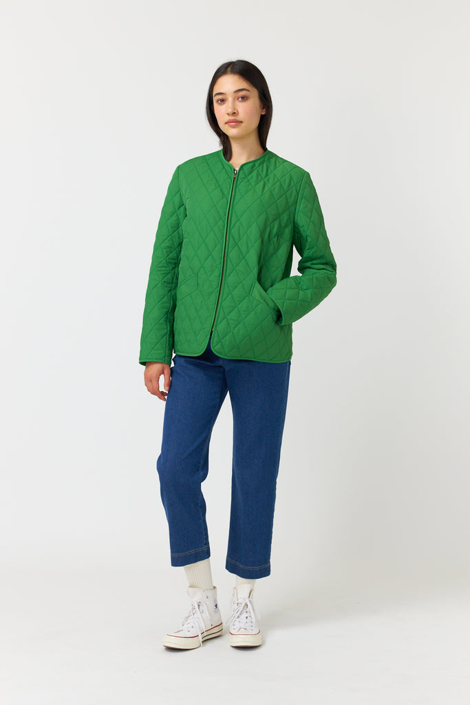 Sylvester Quilted Jacket - Green