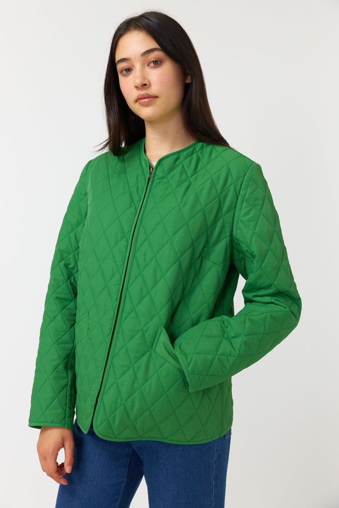 Sylvester Quilted Jacket - Green