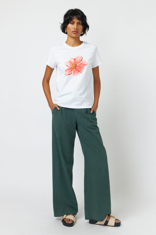 Sylvester Painted T-Shirt - White