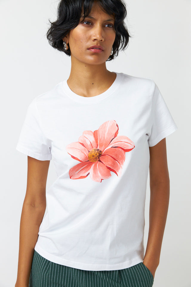 Sylvester Painted T-Shirt - White