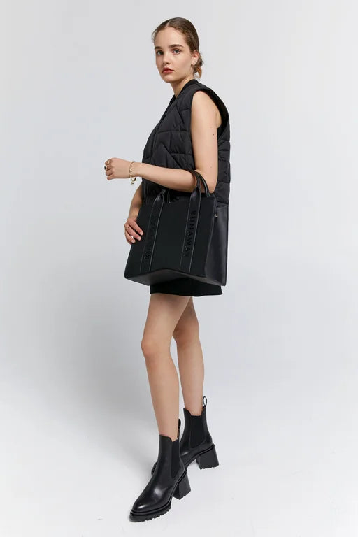 Karen Walker Runaway Walker Tote Nappa Leather Black .is this Love