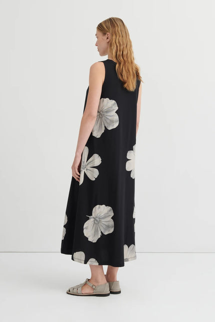 Kowtow Tank Swing Dress - Monochrome Floral