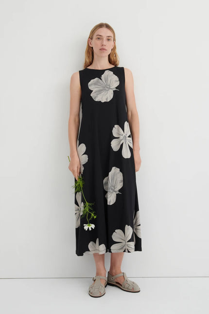 Kowtow Tank Swing Dress - Monochrome Floral