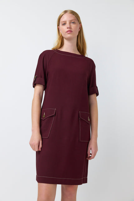Sylvester Traveller Sack Dress - Raisin