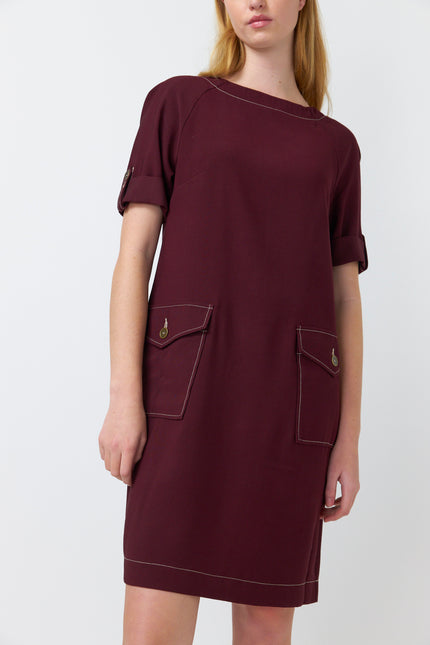 Sylvester Traveller Sack Dress - Raisin