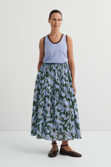 Kowtow Poet Skirt - Misty Floral
