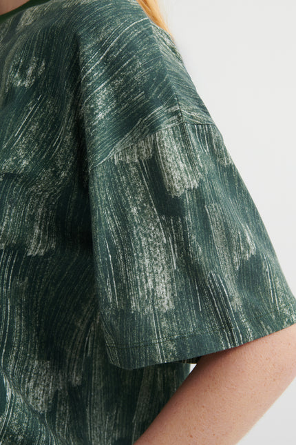 Kowtow Brushstroke Tee - Forest