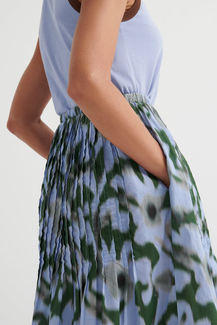 Kowtow Poet Skirt - Misty Floral