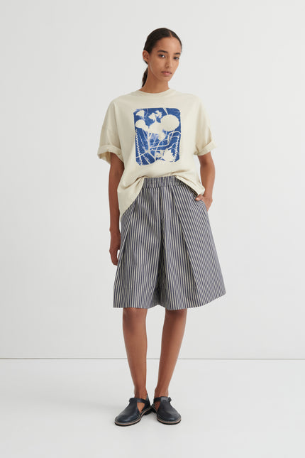 Kowtow Ray Shorts - Evening Stripe
