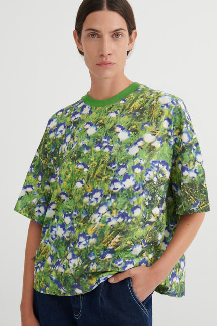 Kowtow Oversized Boxy Tee - Bluebell