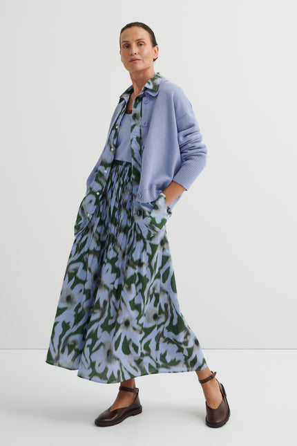 Kowtow Poet Skirt - Misty Floral