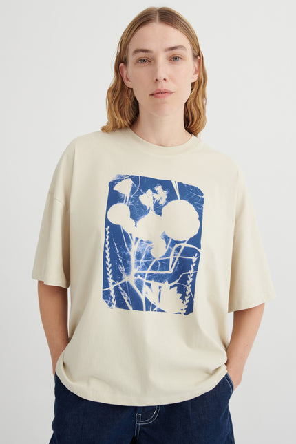 Kowtow Cyanotype Tee - Stone