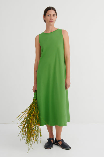 Kowtow Tank Swing Dress - Spring Green