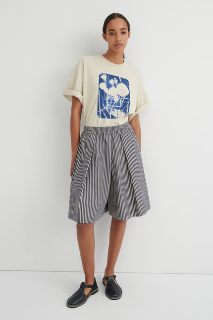 Kowtow Ray Shorts - Evening Stripe